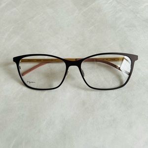 Orgreen Viviane 1098 matt brown gold titanium glasses